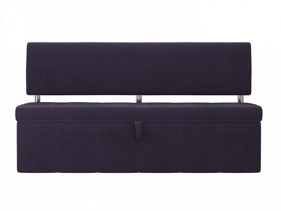 Кухонный прямой диван Стоун Велюр Фиолетовый расчёска массажная прорезиненная ручка 4 × 22 7 см фиолетовый белый