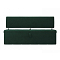 Кухонный прямой диван Стоун Велюр Зелёный