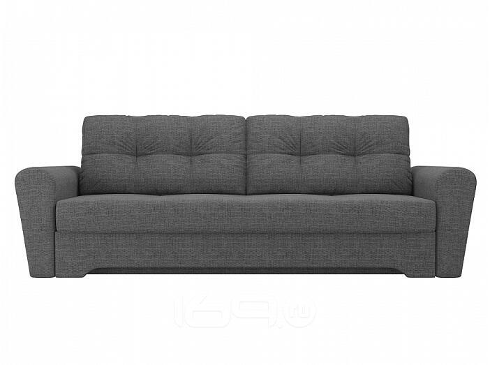 Диван прямой Амстердам Рогожка Серый