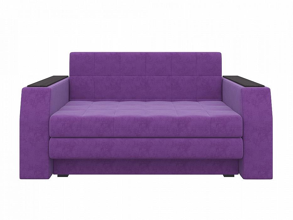 Диван прямой Атлант мини Микровельвет Фиолетовый диван прямой атлант мини микровельвет фиолетовый
