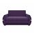 Диван прямой Атлант Мини Т Микровельвет Фиолетовый