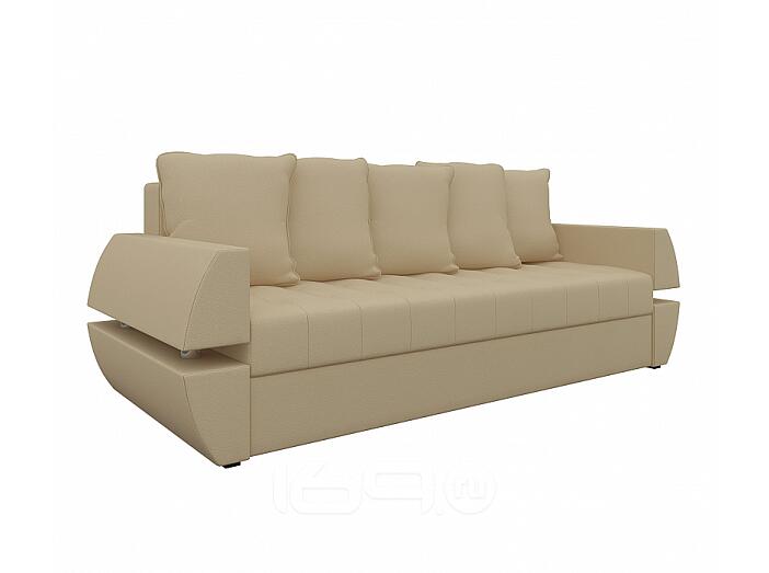 Диван прямой Атлант Т Экокожа Бежевый