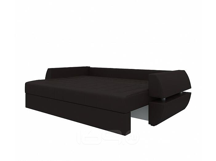 Диван прямой Атлант Т Экокожа Коричневый