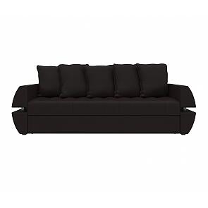 Диван прямой Атлант Т Экокожа Коричневый