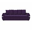 Диван прямой Атлант Т Микровельвет Фиолетовый