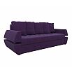 Диван прямой Атлант Т Микровельвет Фиолетовый