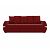 Диван прямой Атлант Т Микровельвет Красный