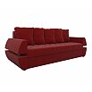 Диван прямой Атлант Т Микровельвет Красный