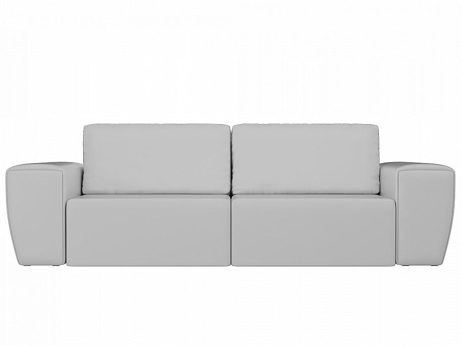 Прямой диван Беккер   Экокожа Белый салфетки белые просто чисто универсальные 180шт