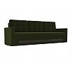 Диван прямой Белла Микровельвет Зеленый