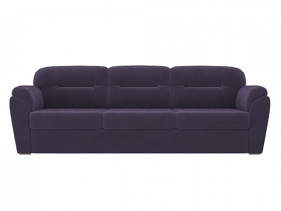 Диван прямой Бостон Велюр Фиолетовый кровать интерьерная ларго микровельвет фиолетовый 160х200