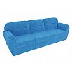 Диван прямой Бостон Велюр Голубой 