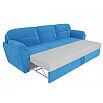 Диван прямой Бостон Велюр Голубой 