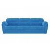 Диван прямой Бостон Велюр Голубой 