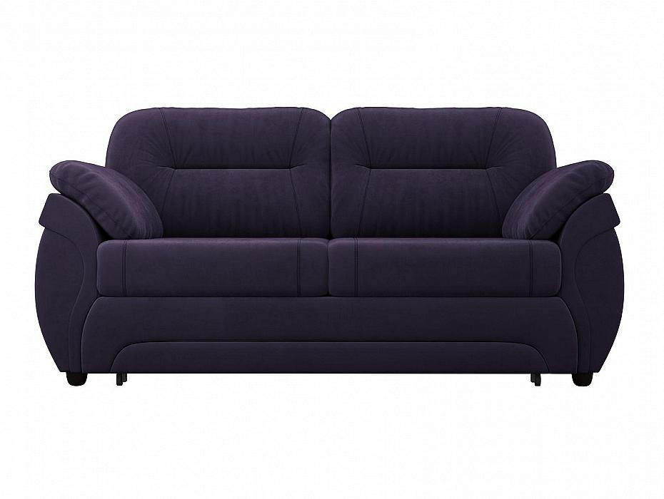 Диван прямой Бруклин Велюр Фиолетовый кровать интерьерная ларго микровельвет фиолетовый 160х200