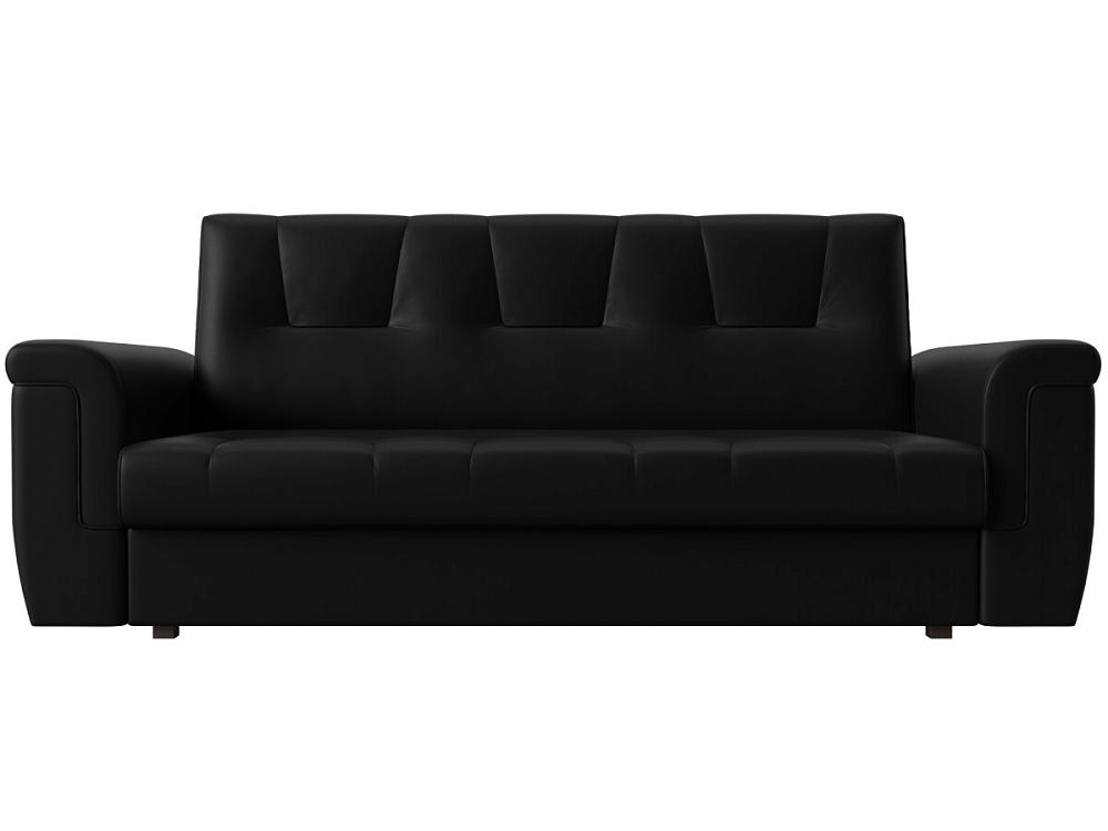 Прямой диван Эллиот   Экокожа Чёрный кресло для геймеров brabix techno pro gm 003 чёрный серый оранжевый