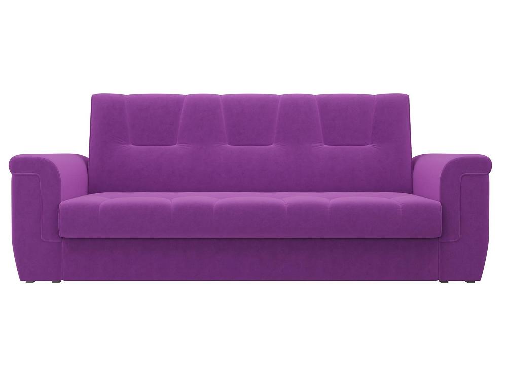 Прямой диван Эллиот   Микровельвет Фиолетовый кресло для геймеров karnox hero genie edition фиолетовый белый