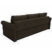 Диван прямой Европа Рогожка Коричневый
