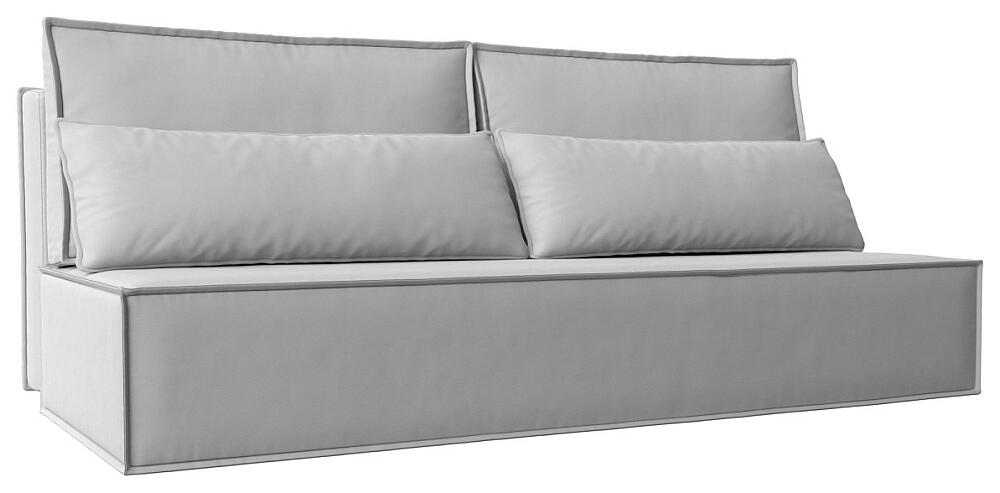 Прямой диван Фабио Лайт Экокожа Белый 31999₽