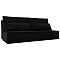 Прямой диван Фабио Лайт Микровельвет Чёрный