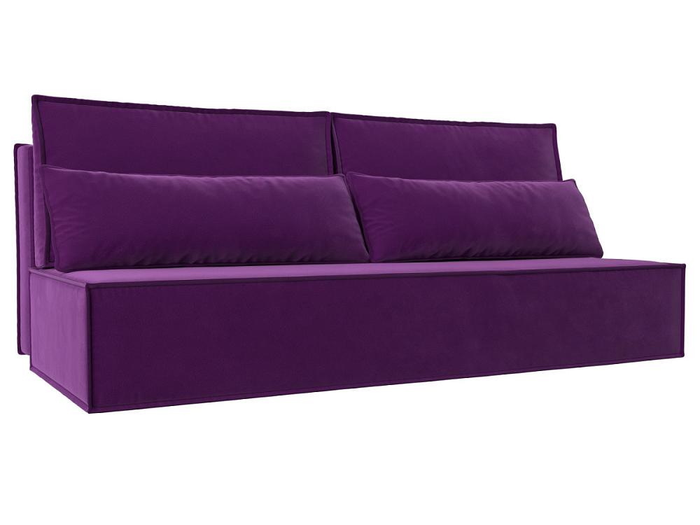Прямой диван Фабио Лайт Микровельвет Фиолетовый комплект для кошек ширина 1 см ош 16 5 27 см ог 21 35 см поводок 120 см фиолетовый