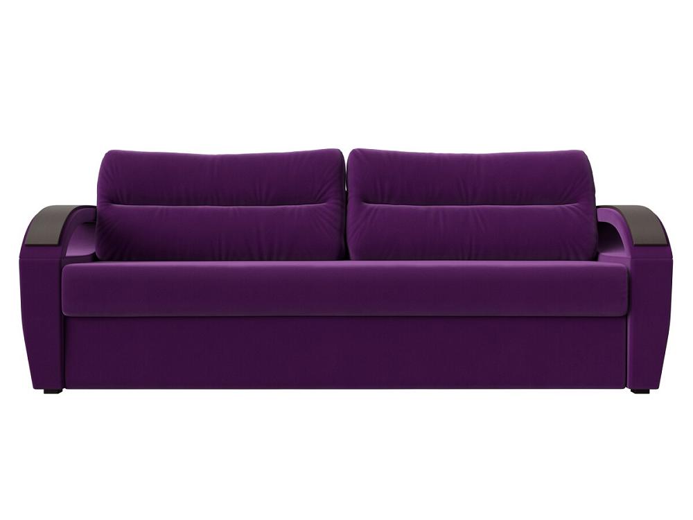 Прямой диван Форсайт Микровельвет Фиолетовый жен костюм домашний фрути фиолетовый р 50