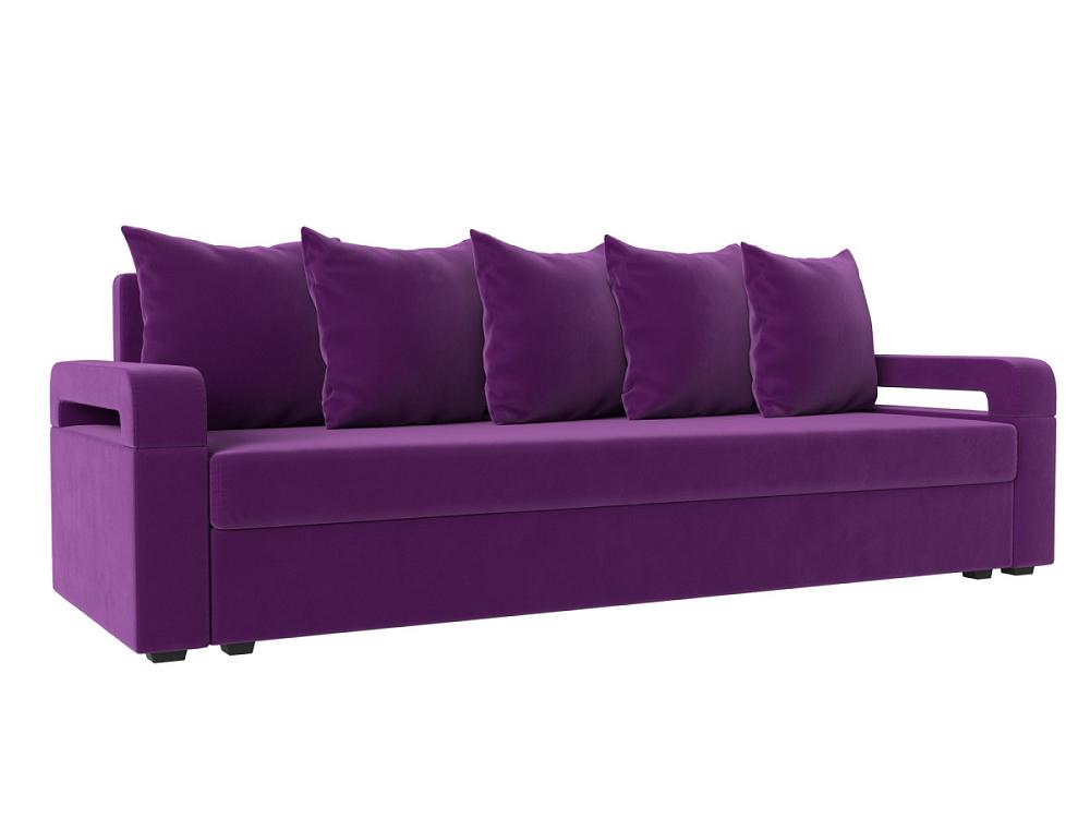 Прямой диван Гермес Лайт Микровельвет Фиолетовый комплект для кошек ширина 1 см ош 16 5 27 см ог 21 35 см поводок 120 см фиолетовый