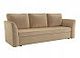 Диван прямой Гесен Микровельвет Бежевый