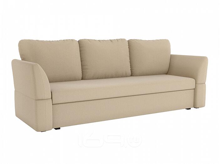 Диван прямой Гесен Рогожка Бежевый