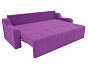 Прямой диван Итон Микровельвет Фиолетовый