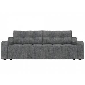 Прямой диван Итон   Рогожка Серый