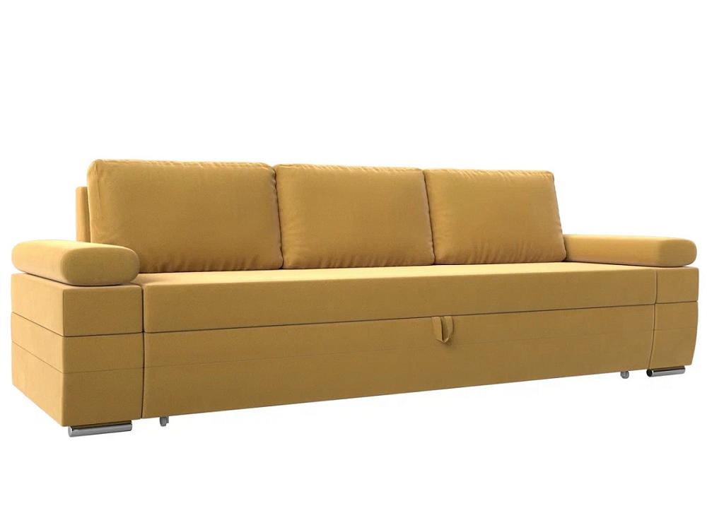 Прямой диван Канкун Полностью Микровельвет Желтый доска профессиональная разделочная доляна 40×30 см толщина 1 2 см желтый