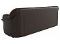 Диван прямой карнелла экокожа коричневый дельфин