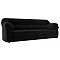 Диван прямой Карнелла Велюр Черный 