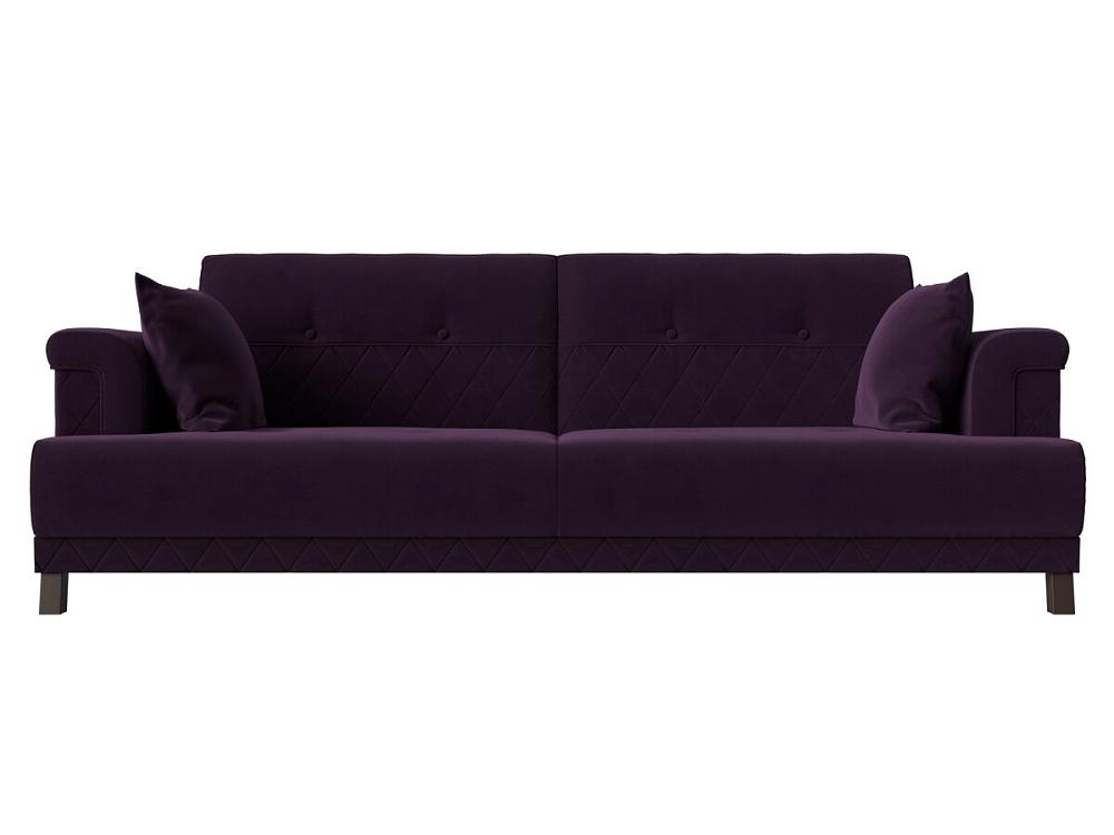 Прямой диван книжка Орлеан Велюр Фиолетовый мягкая книжка бортик на кроватку