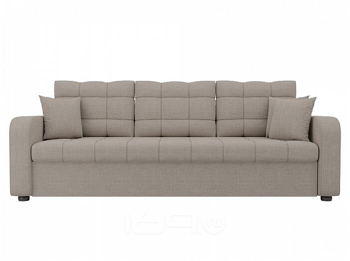 Диван прямой Ливерпуль Рогожка Бежевый