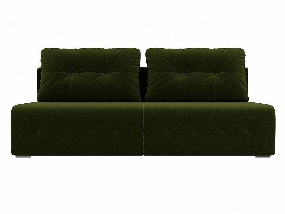 Диван прямой Лондон Микровельвет Зеленый кровать интерьерная лотос микровельвет зеленый