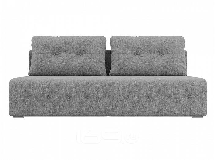 Диван прямой Лондон Рогожка Серый
