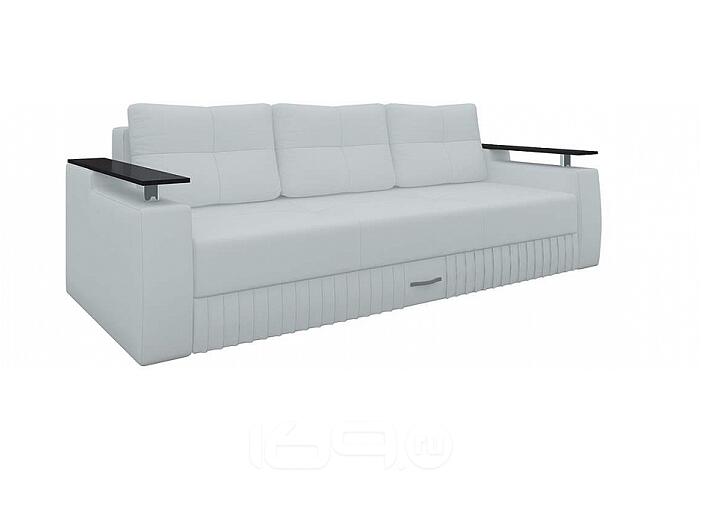 Диван прямой Лотос экокожа Белый