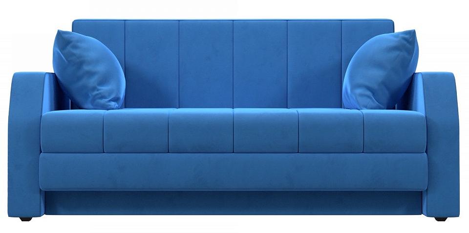 Диван прямой Малютка Велюр Голубой кресло dreambag келли синий микро вельвет 110x115 см