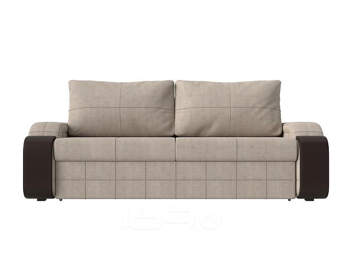 Диван прямой Николь Рогожка Бежевый