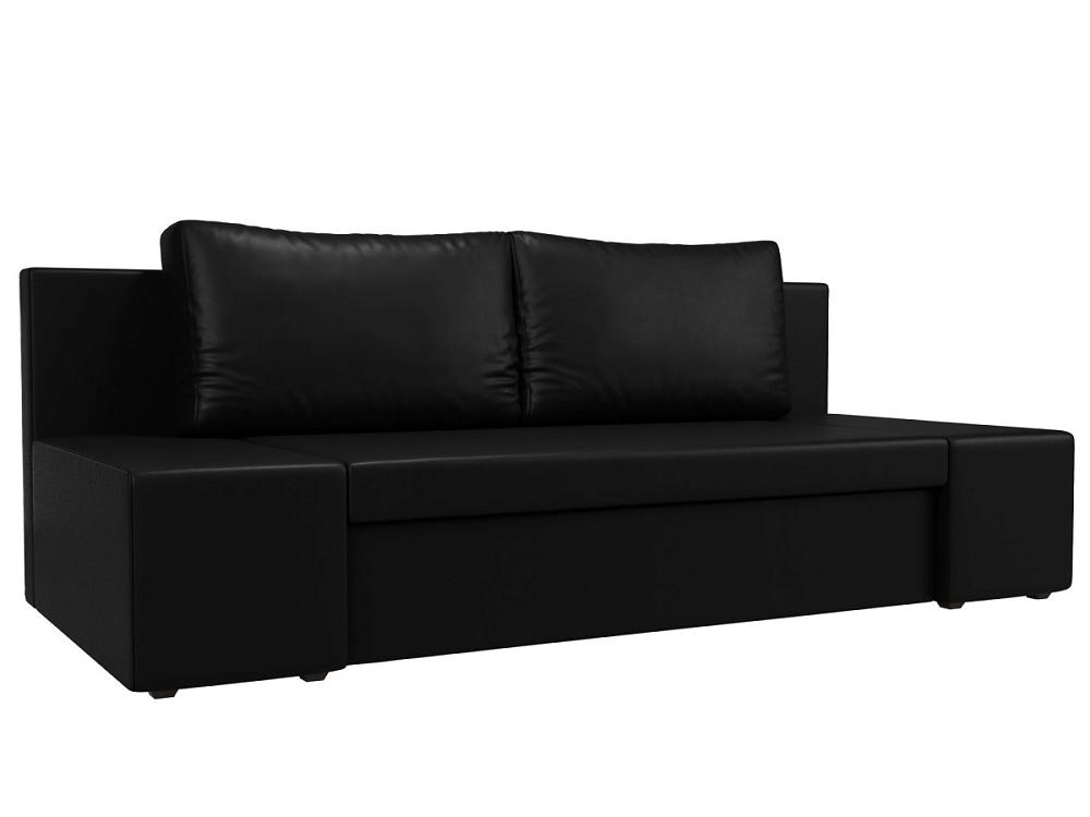 Прямой диван Сан Марко Экокожа Чёрный комплект ошейник 34 45х2 см и поводок 120х0 8 см с косой чёрный с красным