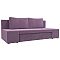 Прямой диван Сан Марко Микровельвет Сиреневый