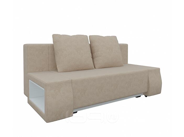 Диван прямой Шарль Люкс Вельвет Бежевый