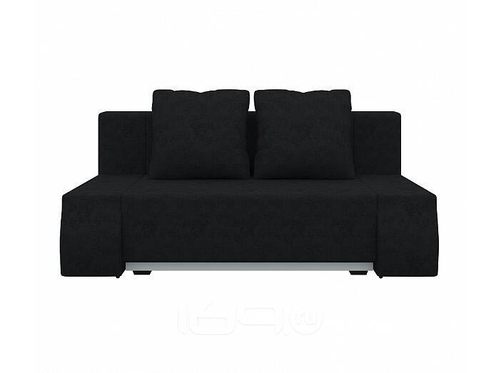 Диван прямой Шарль Люкс Вельвет Черный