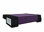 Диван прямой Шарль Люкс Вельвет Фиолетовый Черный