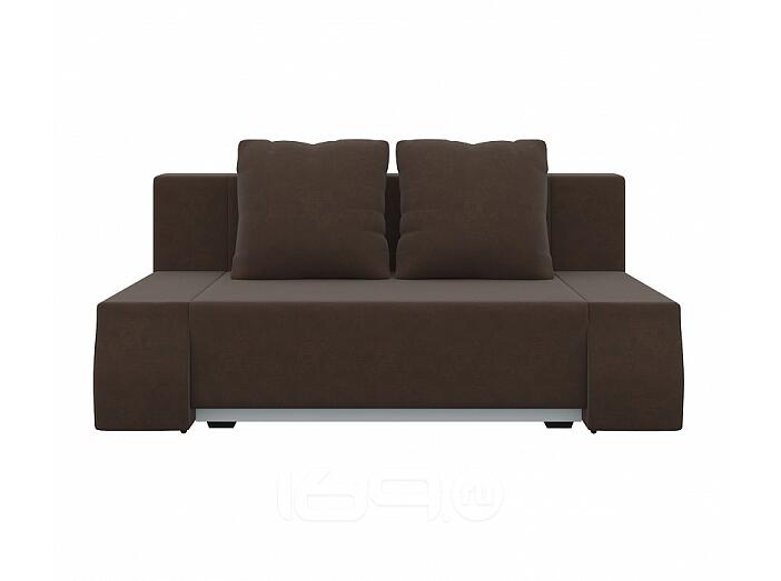 Диван прямой Шарль Люкс Вельвет Коричневый