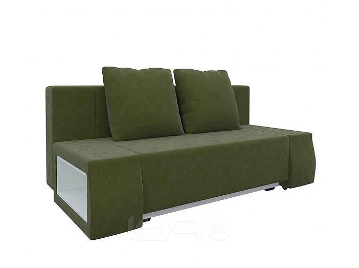 Диван прямой Шарль Люкс Вельвет Зелёный