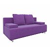 Диван прямой Шарль Вельвет Фиолетовый