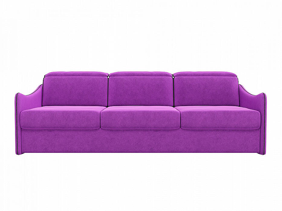 

Прямой диван Скарлетт Микровельвет Фиолетовый